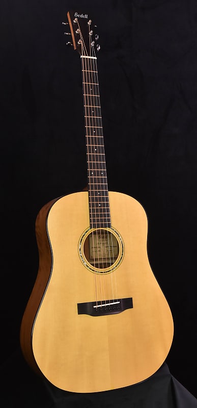 Bedell Custom Swamp Myrtlewood and Adirondack Spruce Dreadnought Guitar image 1