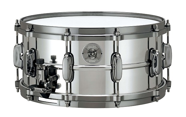Tama CB1465 6.x14" Charlie Benante Signature Stainless Steel Snare Drum image 1