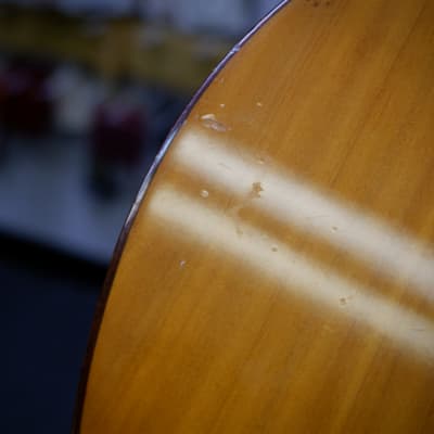 M. G. Contreras Flamenco Student Model 1980's-1990's - Natural with Hard Case & Wittner Mechanical Tuners image 19