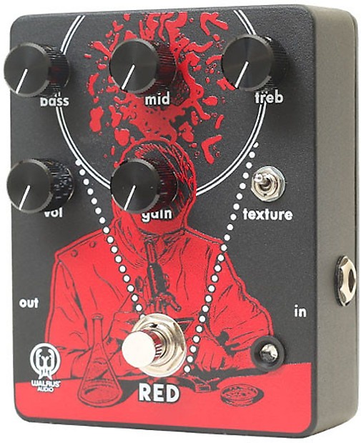 ギター Walrus Audio RED Walrus Audio Red High-Gain Distortion - YouTube