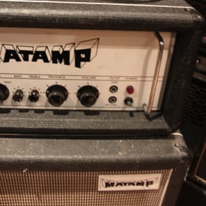 Vintage 1972 Matamp GT100 Head & 1x15 Cabinet Amp Amplifier Stack SERVICED image 3