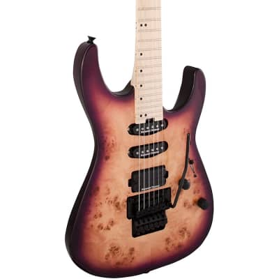 Charvel Pro-Mod DK24 HSS FR M Poplar Electric Guitar Purple Sunset image 5