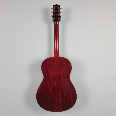 Eko Concert Acoustic Luthier Project rare model Cherry with white gaurd image 6
