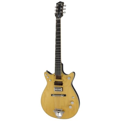 Gretsch G6131-My Malcolm Young Signature Jet 6-String Right-Handed Electric Guitar with Ebony Fingerboard (Natural) image 4