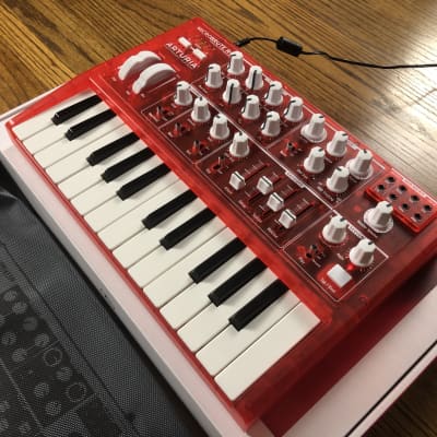 Arturia MicroBrute Red Limited Edition w/ Bag! image 3