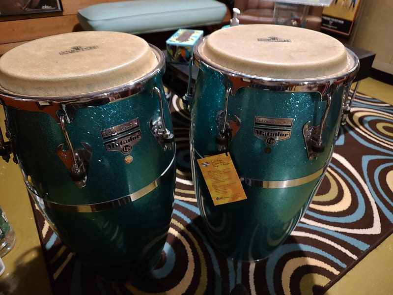 7.25 8.625 Inch Bongos Latin Percussion Raul Rekow Signature