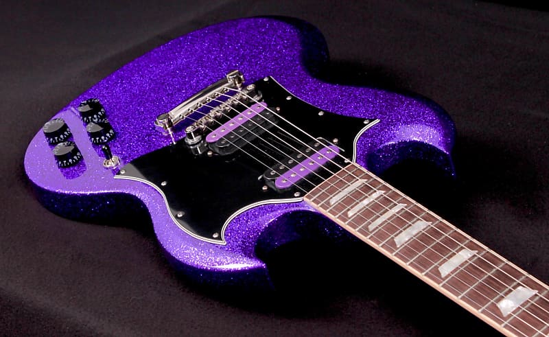 Purple gibson deals sg