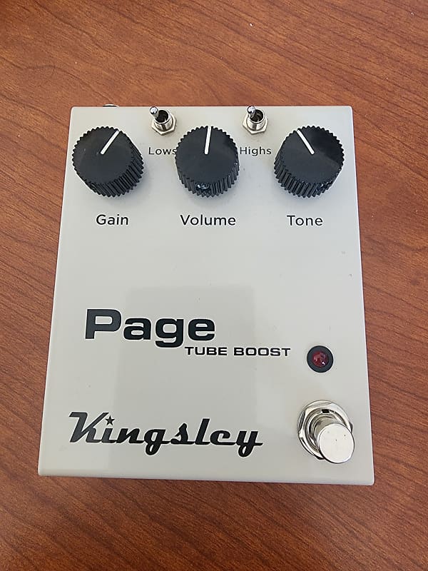 Kingsley Page v2 Tube Boostエフェクター キングスレー Kingsley Page Tube Boost V2 | Reverb