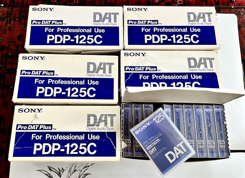 Sony SONY DAT TAPES PRO DAT PLUS (95minute + 125 minute) Reverb
