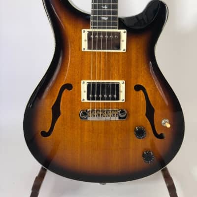 Paul Reed Smith PRS SE Hollowbody II Electric Guitar Tri Color Burst Ser# D19494 image 1