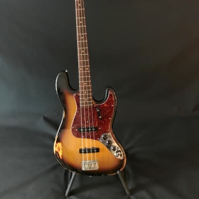 Rebelrelic J-Series Bass 61 Bass Relic 2016 3 in Tone Sunburst image 2