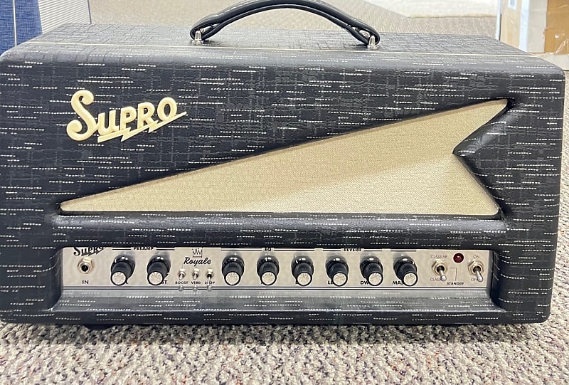 Supro Royale 50-Watt Tube Head Guitar Amplifier, Reverb, Boost, FX Loop - 1932RH image 1