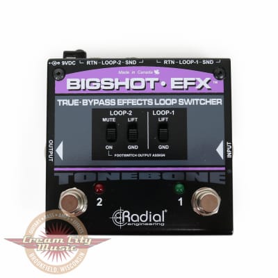 Reverb.com listing, price, conditions, and images for radial-bigshot-efx