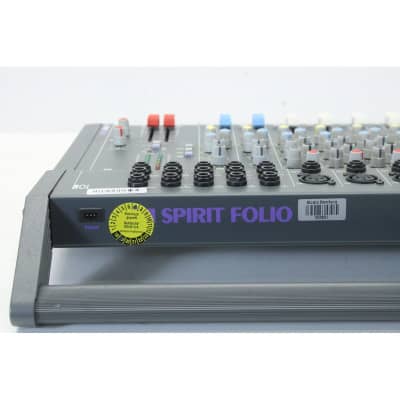 【人気No.1】 Soundcraft Spirit Folio 10-2 - 10 Channel, 2 Aux Mixer (No.1 配信機器・PA機器・レコーディング機器
