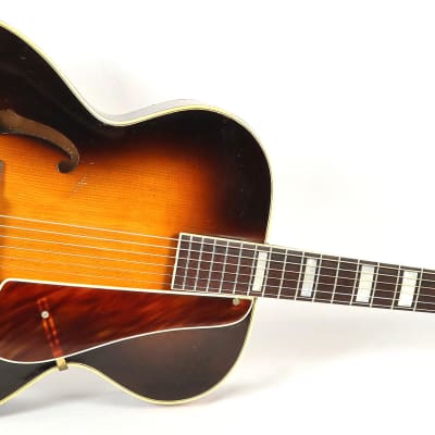 1943 Epiphone Broadway Sunburst Archtop Acoustic Guitar w/ OHSC Stunning! image 5