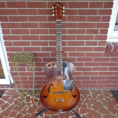 Kay K150 Acoustic Electric Archtop - 1951 Blues Guitar - Thin Twin Pickup image 2