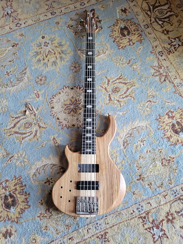 Modded Neck-Thru 5-string Left handed Electric Bass | Reverb