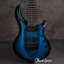 Music Man John Petrucci Signature Majesty 7-String Electric Guitar - Titan Blue