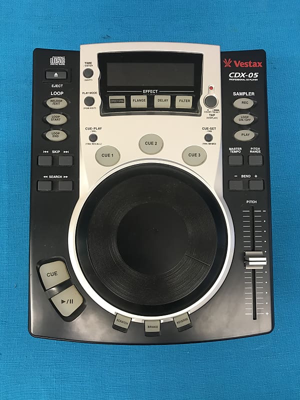 Vestax CDX-05 Professional DJ CD Player | Reverb