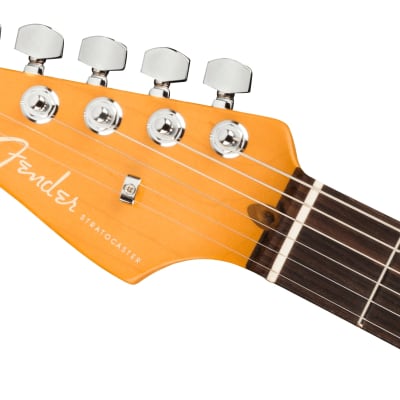 FENDER - American Ultra Stratocaster Left-Hand  Rosewood Fingerboard  Arctic Pearl - 0118130781 image 5