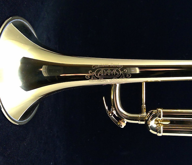 Adams A5 Custom Series Trumpet in Clear Lacquer