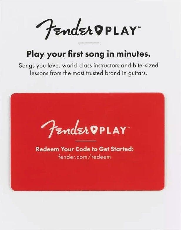 Fender Play 3 Month Subscription for Beginner Acoustic Electric Guitar Lessons image 1