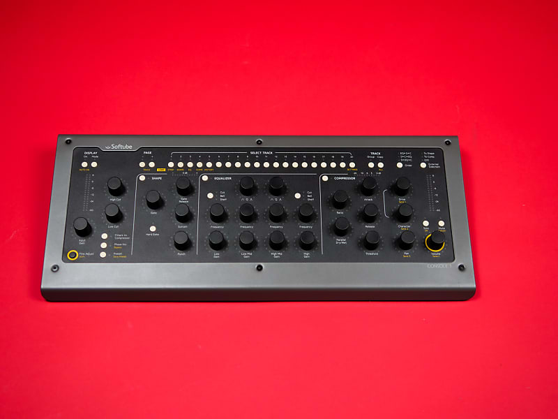 Softube Console 1 MKII Hardware/Software Mixer 2010s - Black/Grey image 1