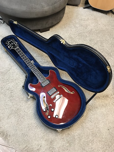 Ibanez AS 73 Artcore Left Handed OHSC