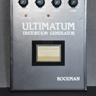 Rockman Ultimatum Distortion Generator 1994 - Black | Reverb