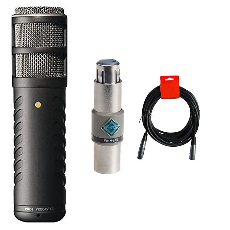 Rode Procaster Broadcast Dynamic Vocal Microphone Wired 2024 Quality Sound NEW