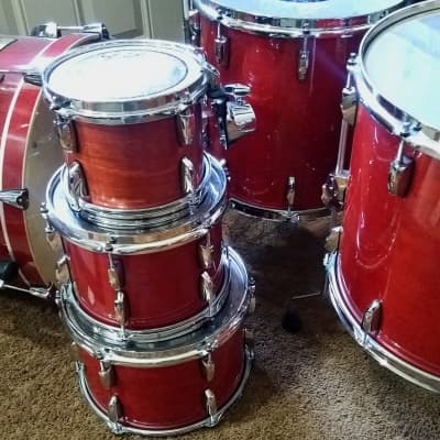 PEARL Session Studio Classic SHELL PACK Sequoia Red Lacquer image 1