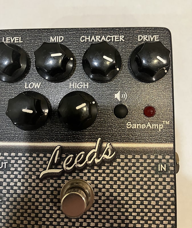 Tech 21 NYC Leeds Overdrive Sansamp Guitar Effects Pedal