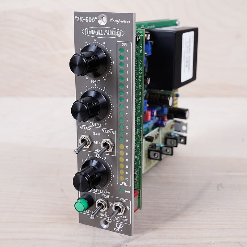 Lindell Audio 7X500 500 Series FET Compressor Module Reverb UK