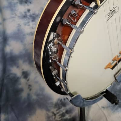 2013 Davison 5 String Banjo New Strings Pro Setup Original Soft Shell Case image 3