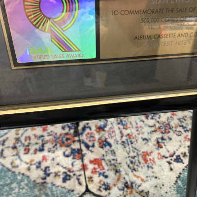 Stan Lynch Tom Petty and The Heartbreakers, RIAA, Greatest Hits, Gold Record (#28) image 6