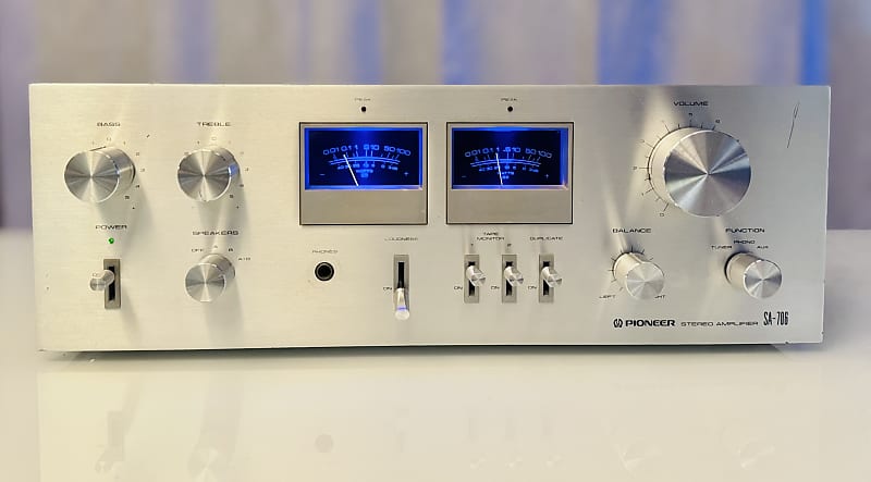 Pioneer SA-706 Stereo Integrated Amplifier - Serviced + | Reverb