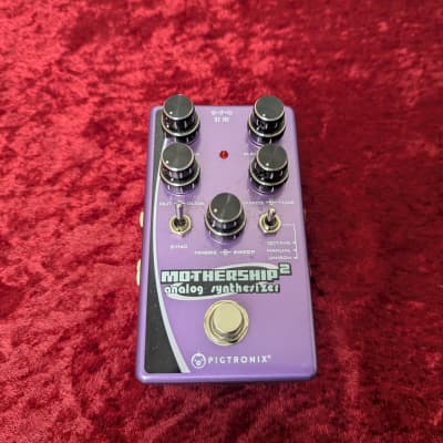 激レア　ペダル型アナログシンセ　Pigtronix Mothership Pigtronix Mothership 2 Analog Synthesizer Pedal | Sweetwater