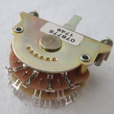 Fender 007-8776-000 American Stratocaster 5-Way Discrete Blade Selector Switch