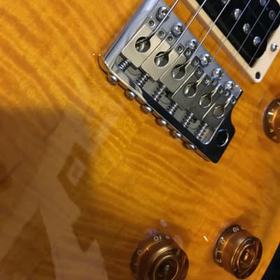 1994 PRS CE-24 with BIRDS! Paul Reed Smith CE24 Vintage Yellow Pre-Factory image 14