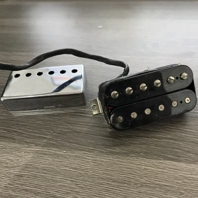 Gibson P94R and P94T pickups Black & Chrome (pair) | Reverb Canada