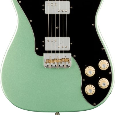 Fender American Professional II Telecaster Deluxe Maple Fingerboard - Mystic Surf Green-Mystic Surf Green image 1