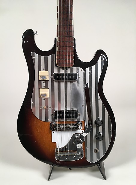 Vintage Sunburst 1964 Silvertone 1436 - Teisco WG-2L / ET Vintage Sunburst 1964 Silvertone 1436 - Teisco WG-2L / ET