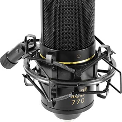 MXL 770 Small-Diaphragm Cardioid Condenser Vocal Microphone Black image 1