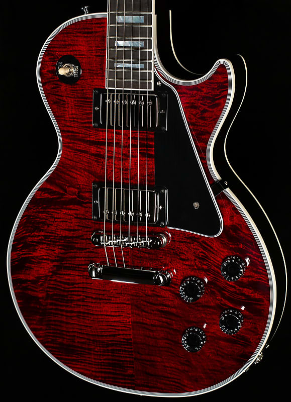 Gibson Custom Shop Les Paul Custom Figured Red Tiger Custom Color (713) image 1
