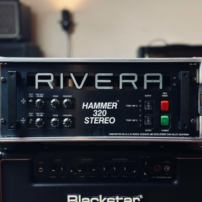 Rivera Hammer 320 Stereo TBR-5 1980s - Black for sale