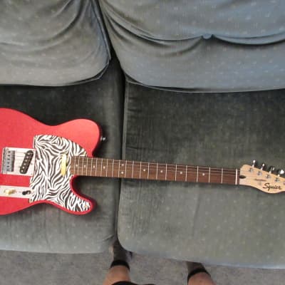~Cashified~ Fender Squier Red Sparkle Telecaster image 12