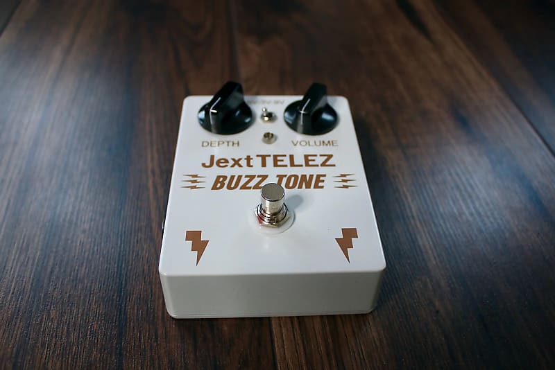 Jext Telez Buzz Tone Standard 2017 - White / Copper | Reverb