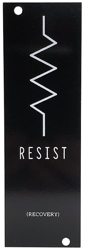 8hp Resist! Blank Eurorack Panel Resist Modular Synth Filler image 1