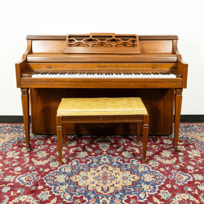 Kimball Classic Upright Piano | Satin Walnut | SN: 824163 | Used image 2