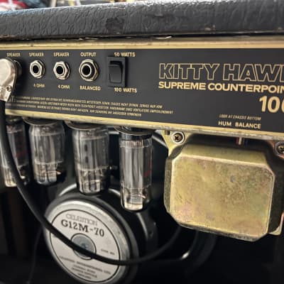 Kitty Hawk Supreme Counterpoint mid 80s - 1x12 All Tube 100w/50w combo image 7